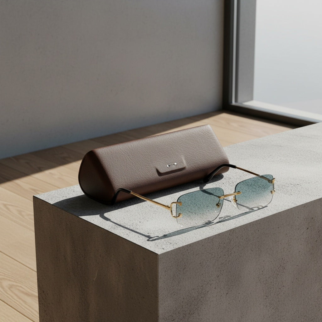 Men's Sunglasses Vintage - Mirage Blue - Lifestyle Inspiration