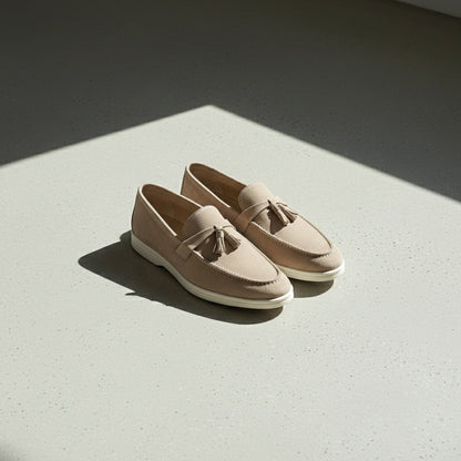 Mens Tassel Loafers - Fawn - Lifestyle Inspiration