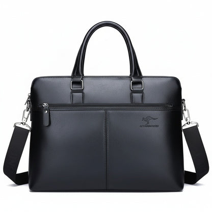 Mens Travel Document Holder - Midnight - Front View