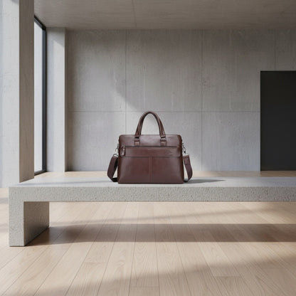 Mens Travel Document Holder - Brown - Lifestyle Inspiration