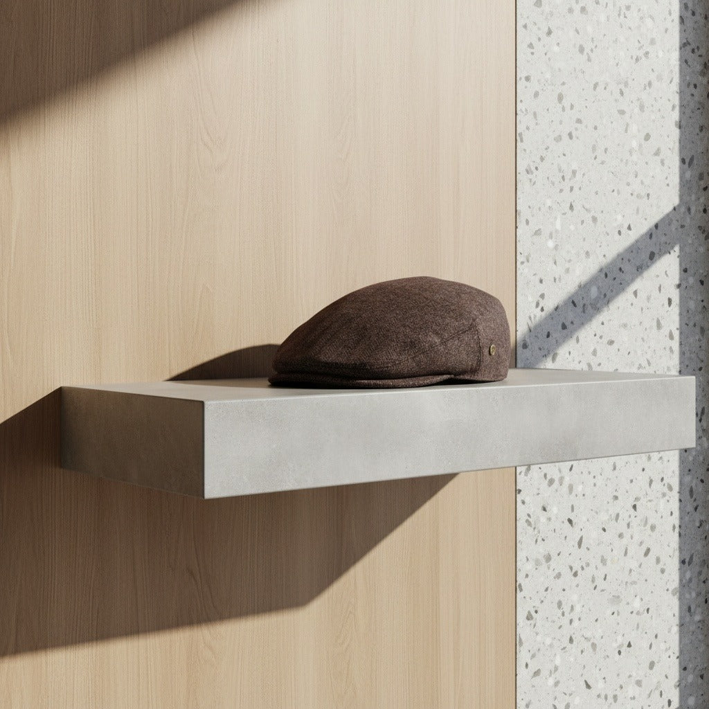Mens Tweed Flat Cap - Brown Herringbone - Lifestyle Inspiration