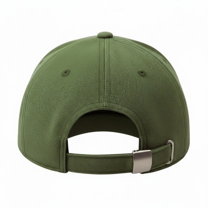Monaco Yacht Club Cap - Olive Green - Fabric Detail