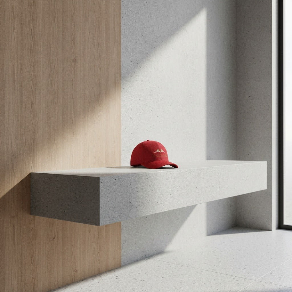 Monaco Yacht Club Cap - Red - Lifestyle Inspiration