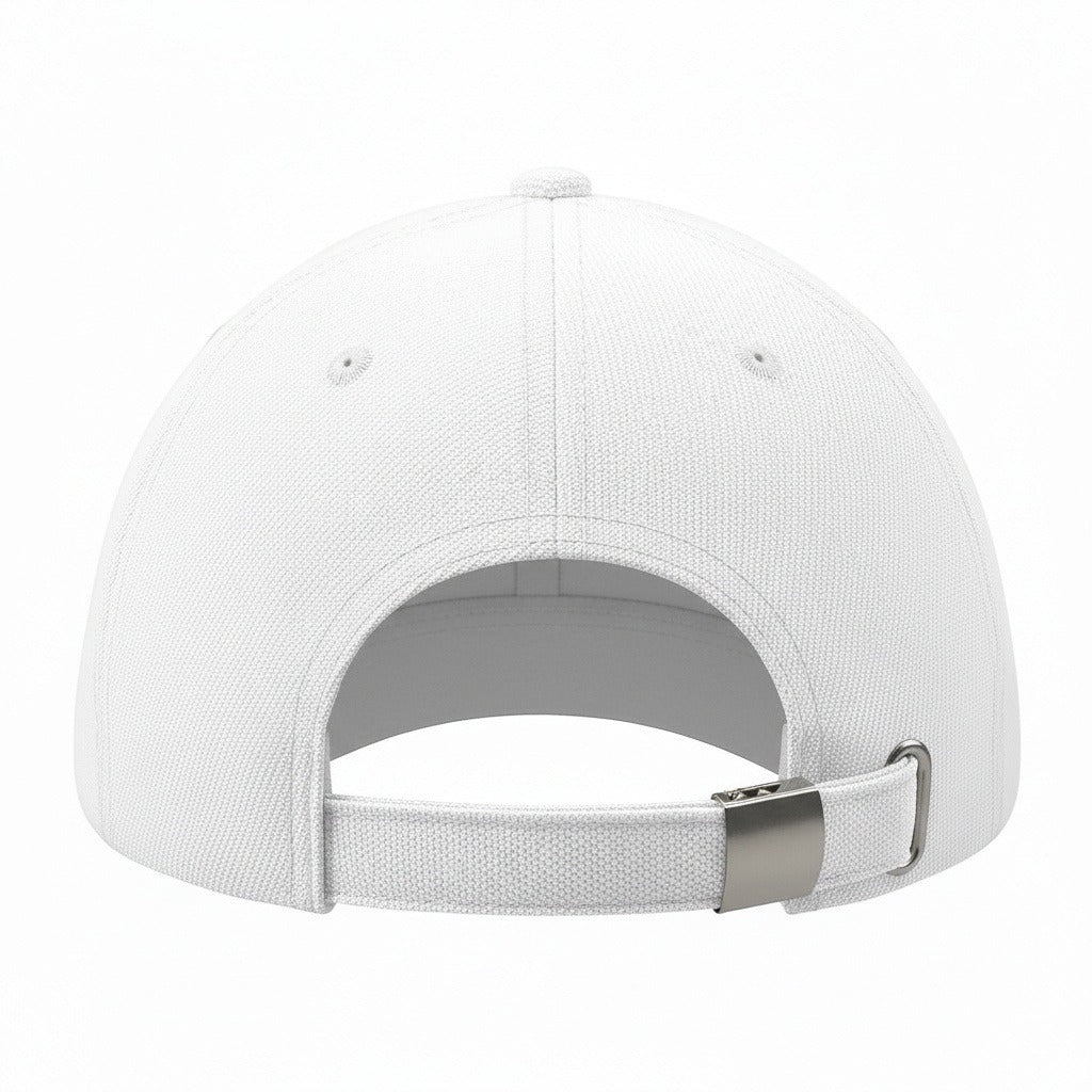 Monaco Yacht Club Cap - White - Fabric Detail