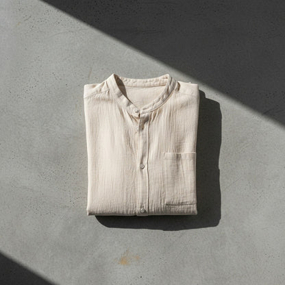 Natural Linen Shirt - Natural Linen - Lifestyle Inspiration