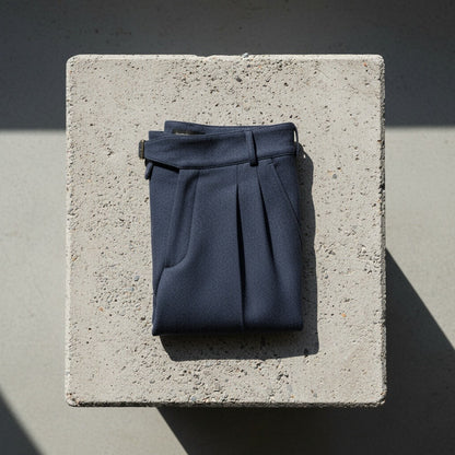 Navy Gurkha Trousers - Navy - Lifestyle Inspiration