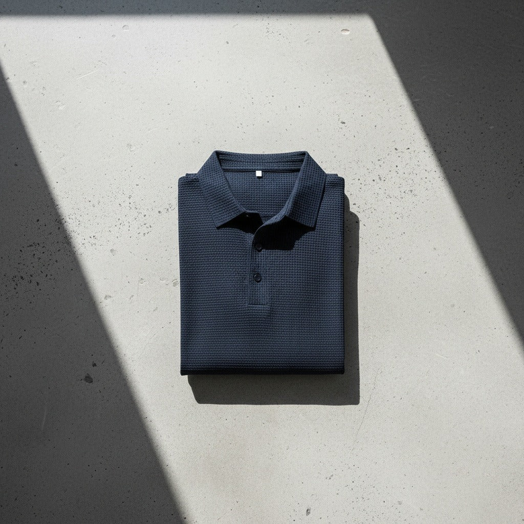 Navy Short Sleeve Polo Shirt - Navy - Lifestyle Inspiration