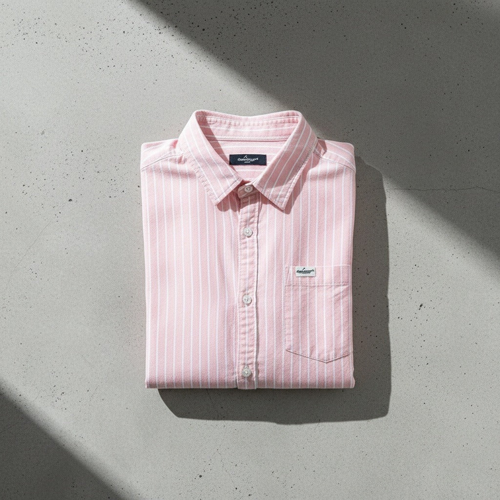Organic Cotton Shirt - Rosewater Pink - Lifestyle Inspiration
