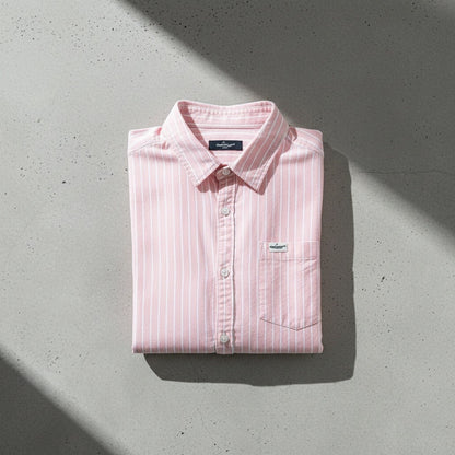 Organic Cotton Shirt - Rosewater Pink - Lifestyle Inspiration