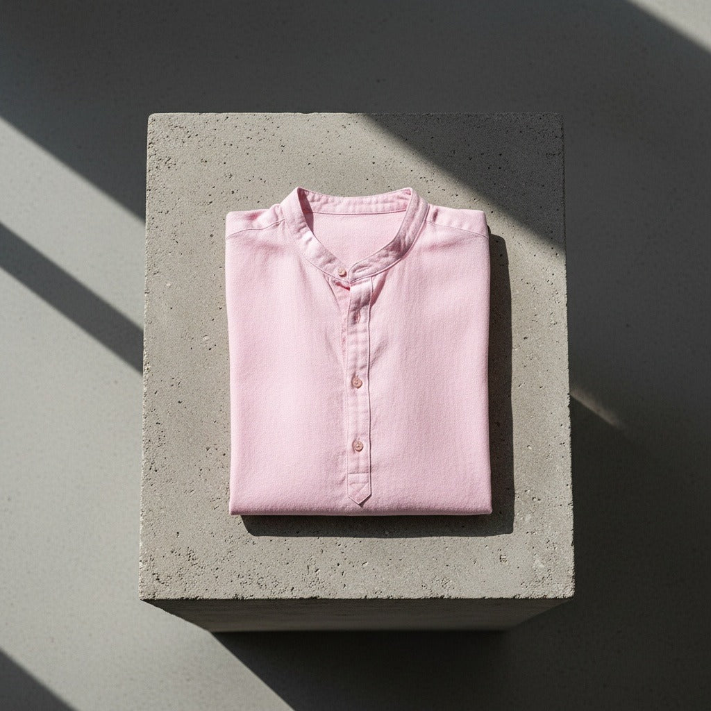 Oversized Linen Shirt - Rose Quartz - Lifestyle Inspiration