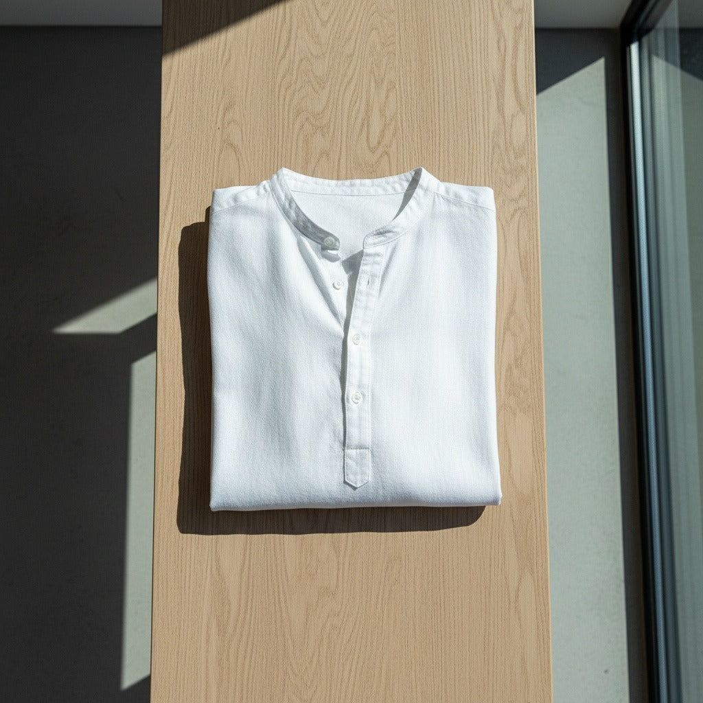 Oversized Linen Shirt - Pristine White - Lifestyle Inspiration
