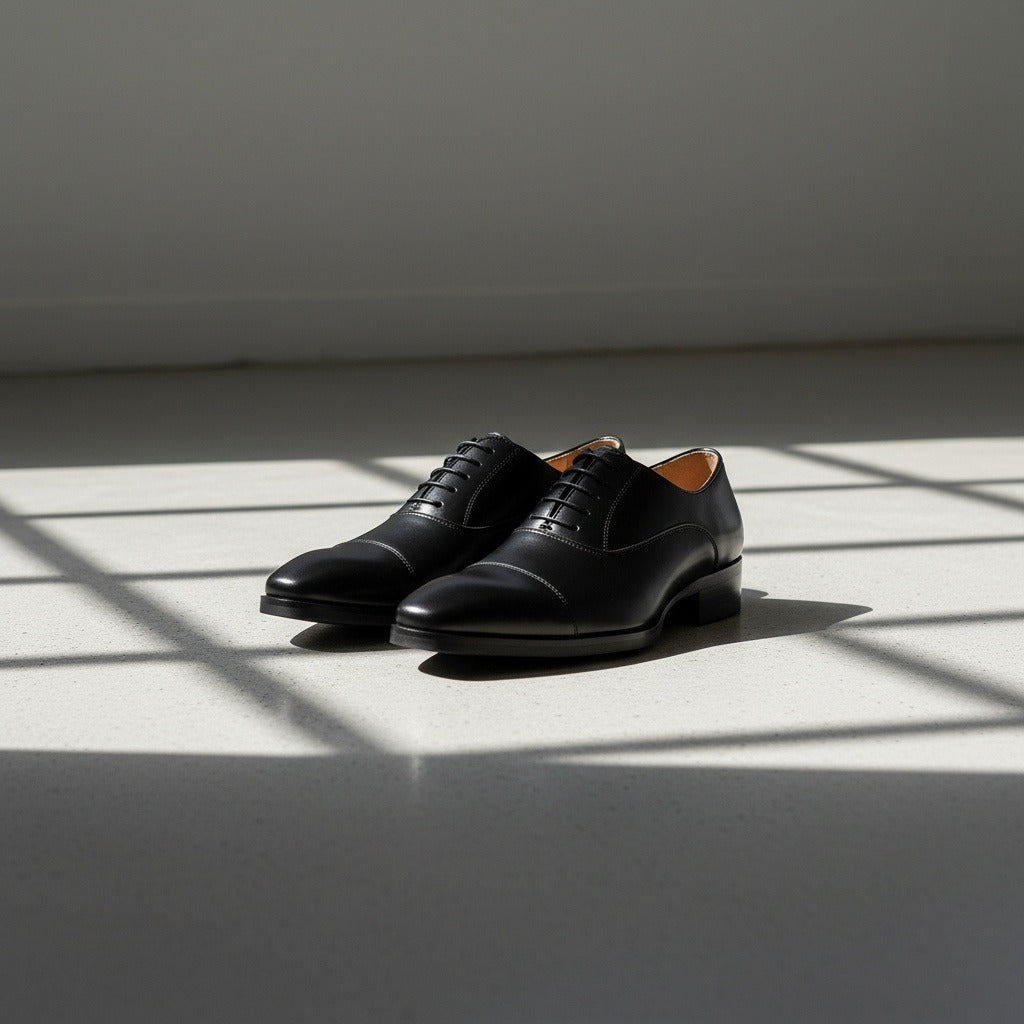 Oxford Shoes Men - Black - Lifestyle Inspiration