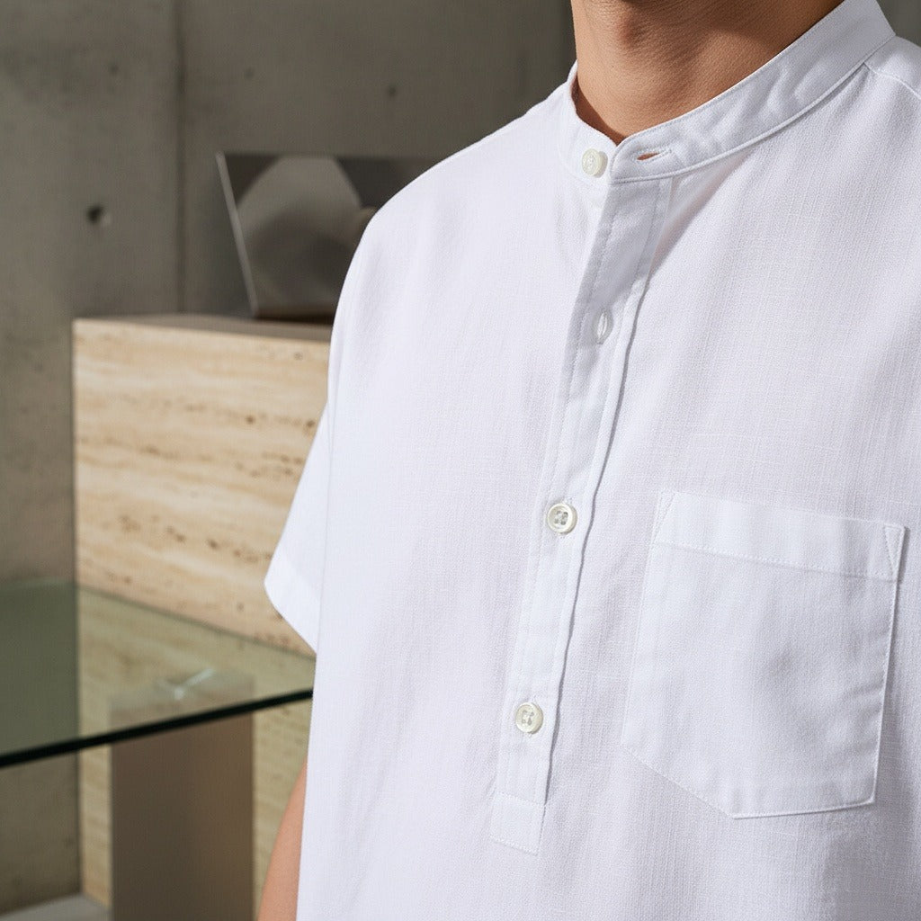 Pack of Cotton Shirts - Snow White - Back View