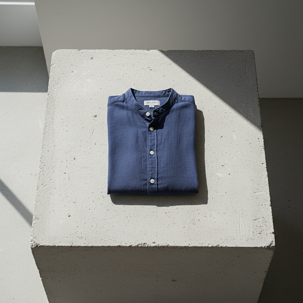 Pack of Cotton Shirts - Navy Blue - Lifestyle Inspiration