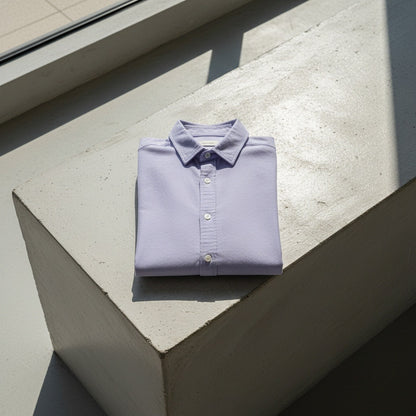Purple Cotton Shirt - Purple - Lifestyle Inspiration