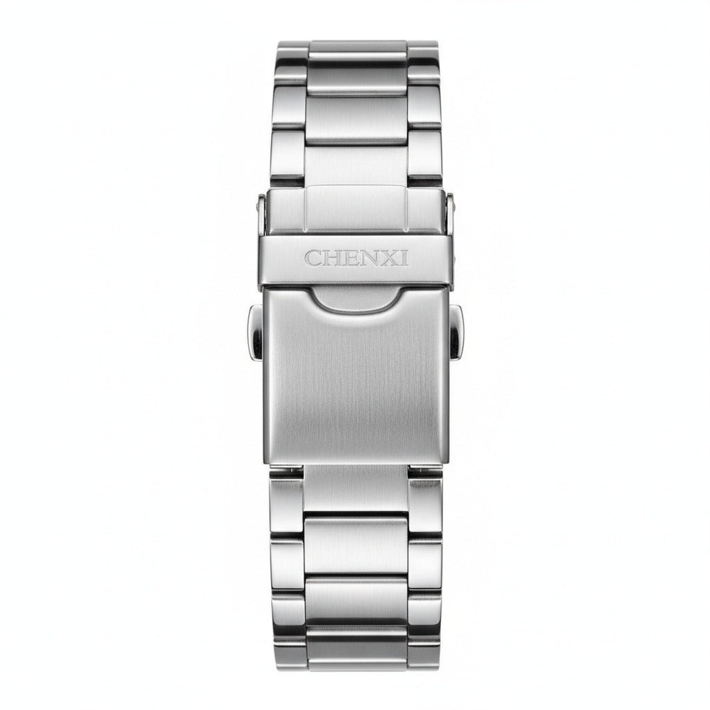 Rectangle Watch - Steel Blue - Fabric Detail
