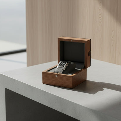 Rectangle Watch - Silver - Lifestyle Inspiration