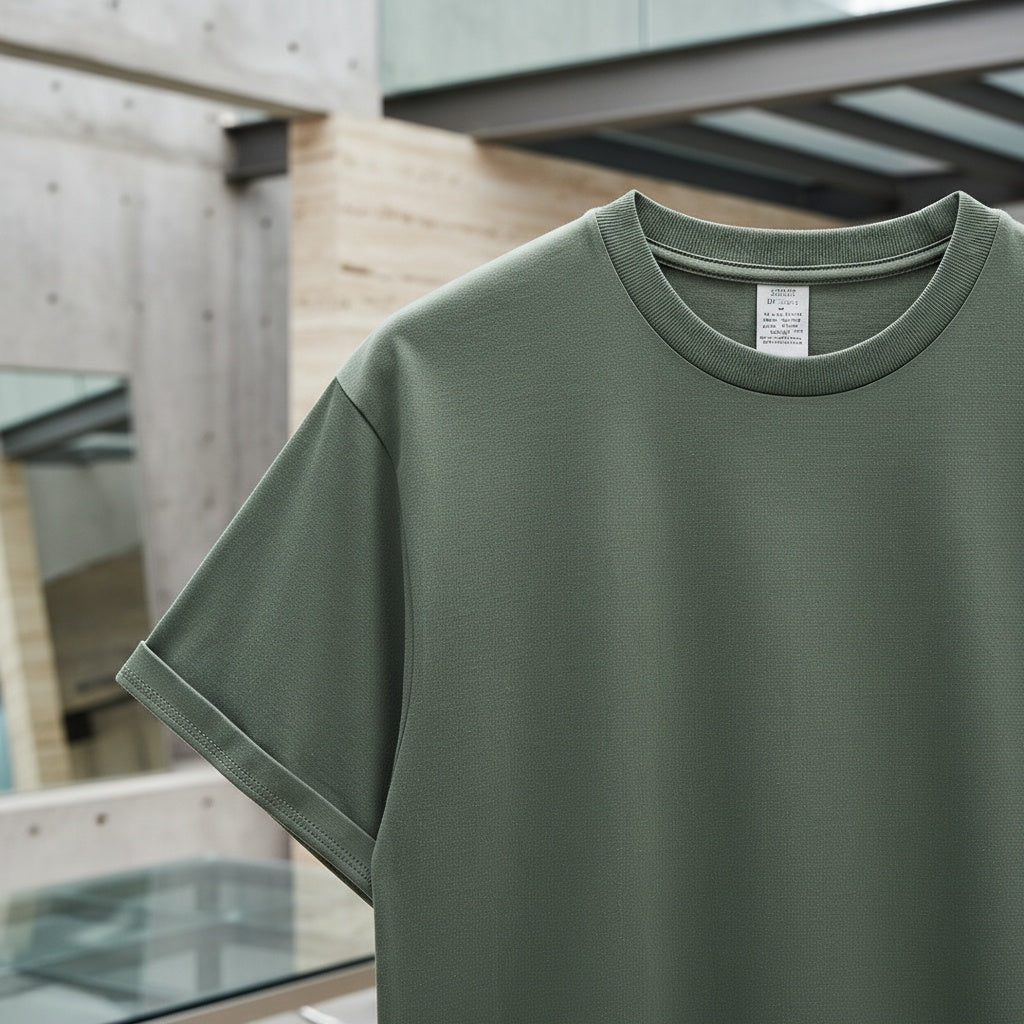 Short Sleeve Crew Neck T Shirt