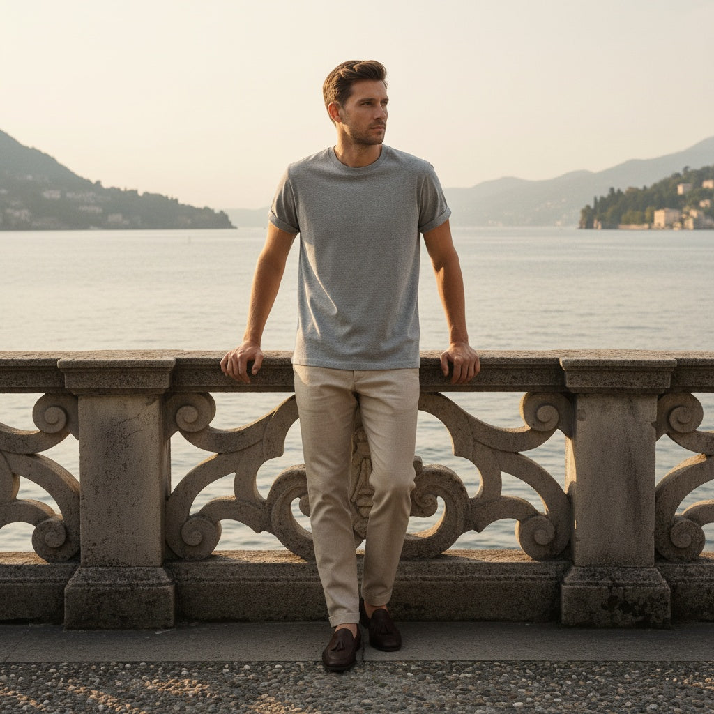 Short Sleeve Crew Neck T Shirt