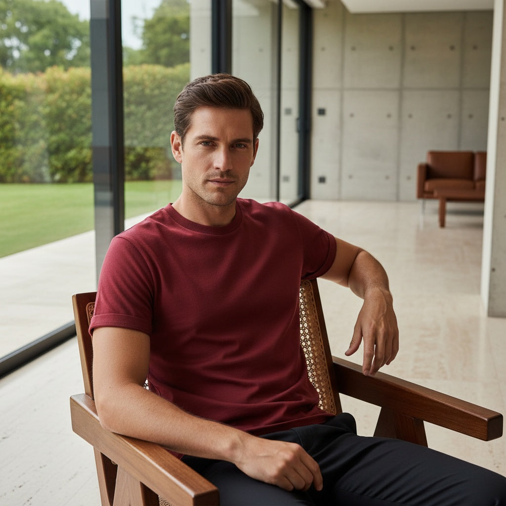 Short Sleeve Crew Neck T Shirt