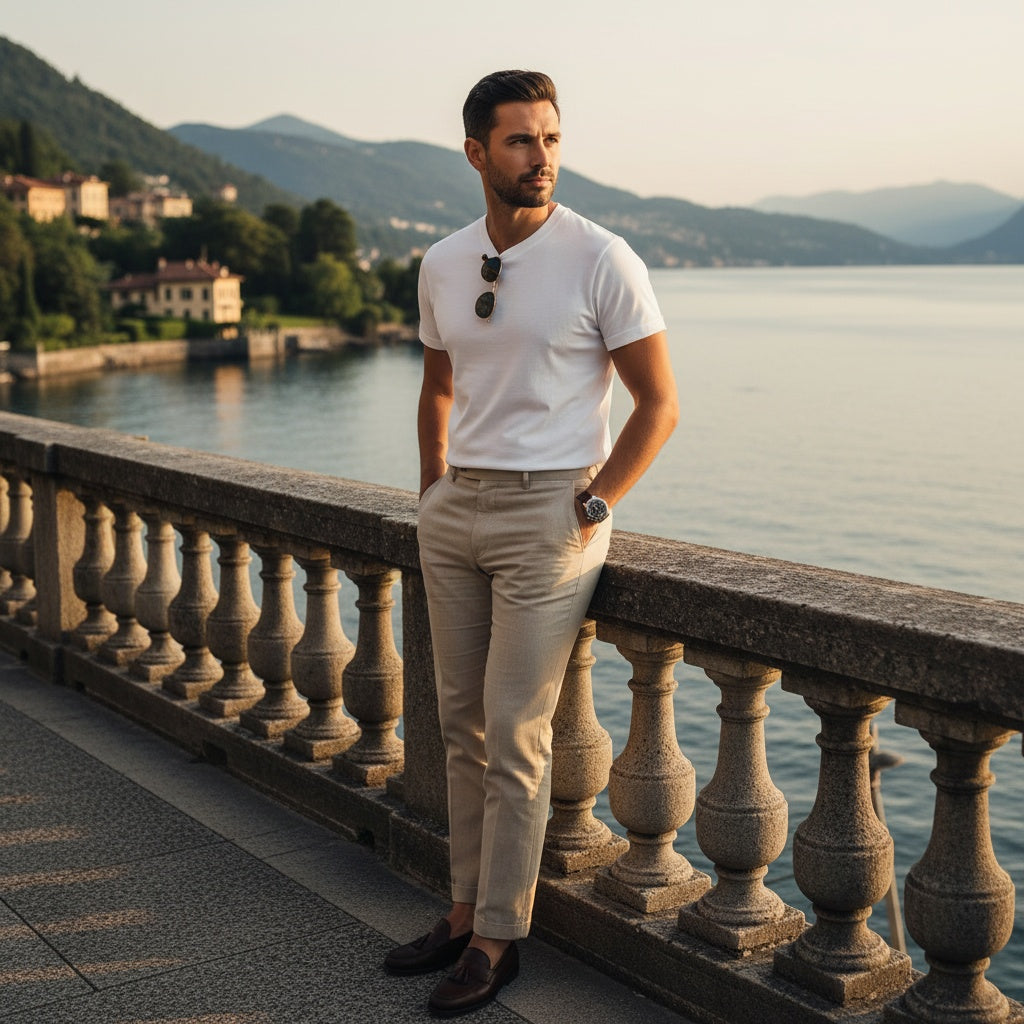 Short Sleeve Crew Neck T Shirt