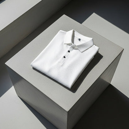 Short Sleeve Polo Shirt White - White - Lifestyle Inspiration