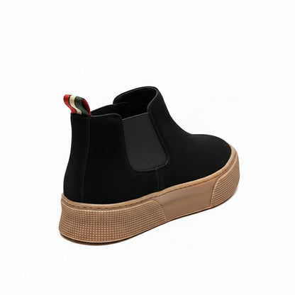Slip On Shoes Men Black - Black - Fabric Detail