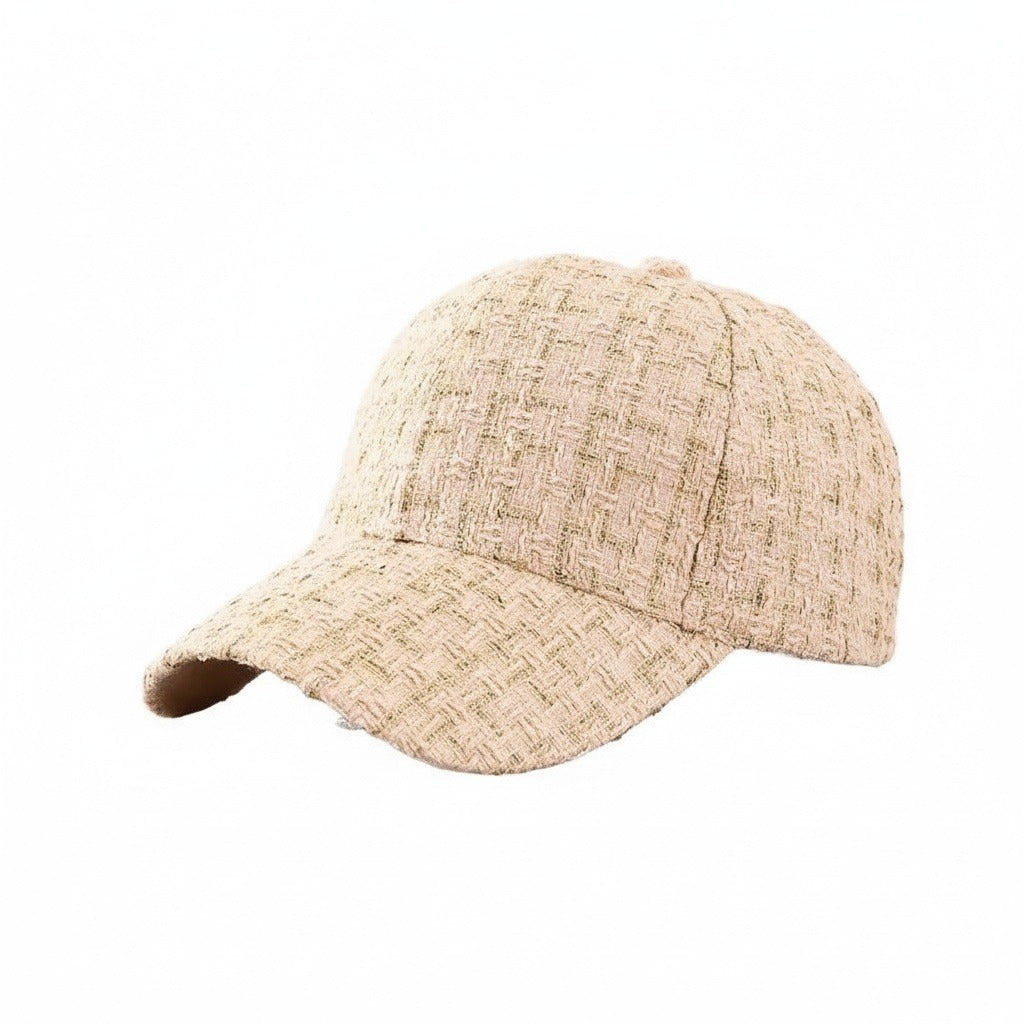 Textured Baseball Cap - Desert Tweed - Front View