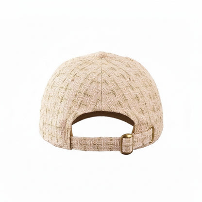 Textured Baseball Cap - Desert Tweed - Fabric Detail