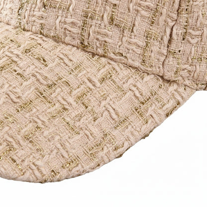 Textured Baseball Cap - Desert Tweed - Texture Close Up