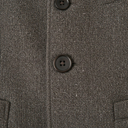 Tweed Three Piece Suit - Dusk Brown - Texture Close Up