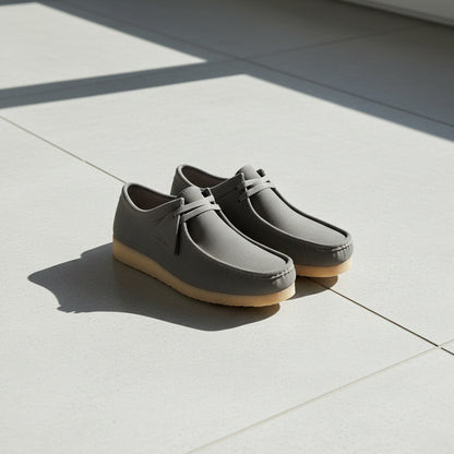 Wallabee Loafers - Slate Gray - Lifestyle Inspiration