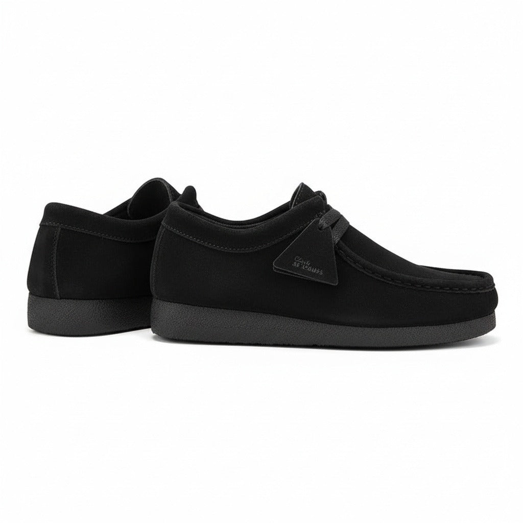 Wallabee Loafers - Onyx - Front View