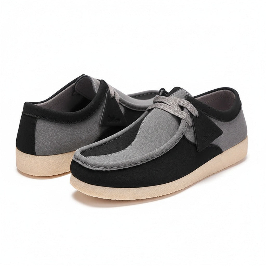Wallabee Loafers - Shadow Stone - Front View