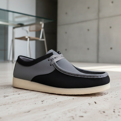 Wallabee Loafers - Shadow Stone - Back View