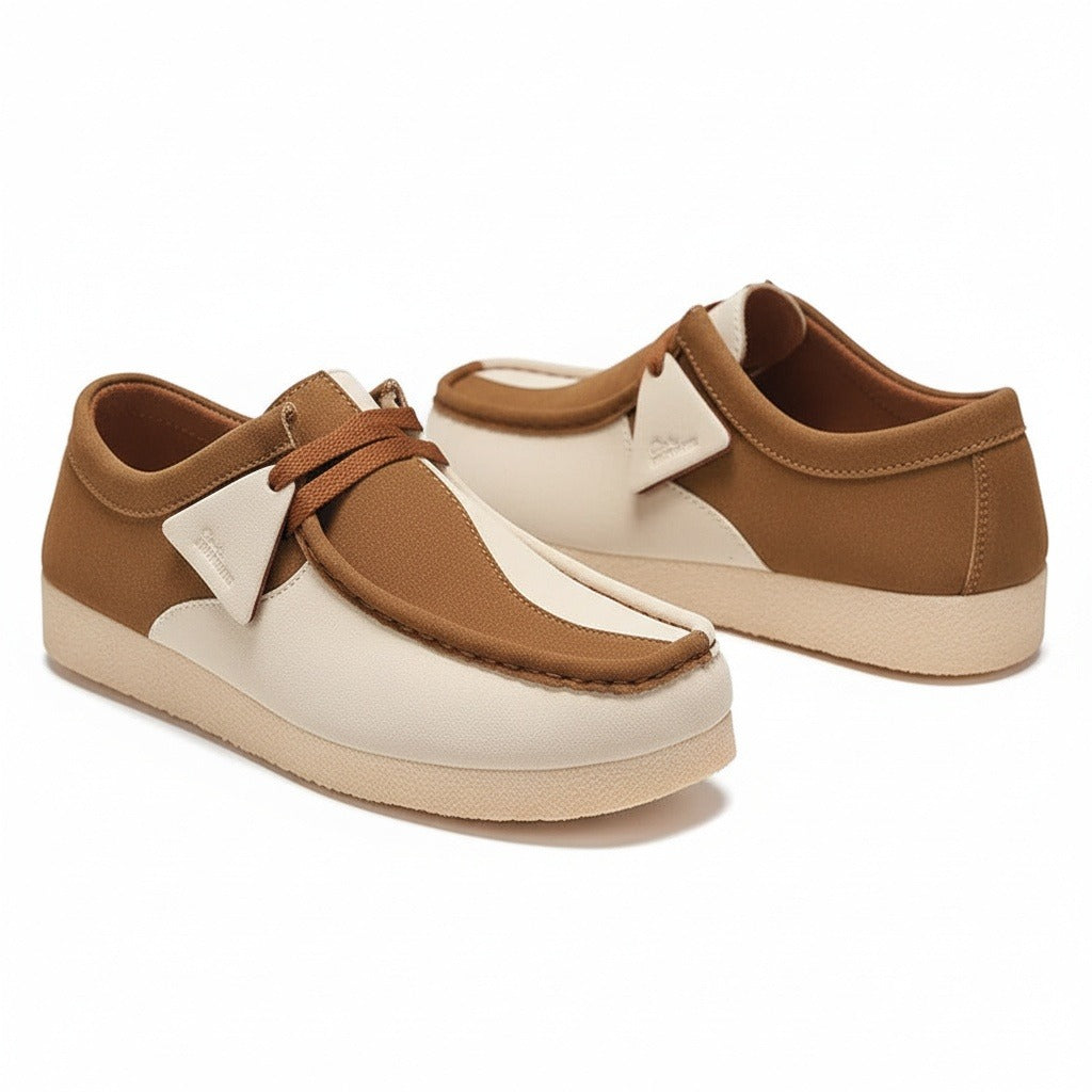Wallabee Loafers - Desert Sand - Front View