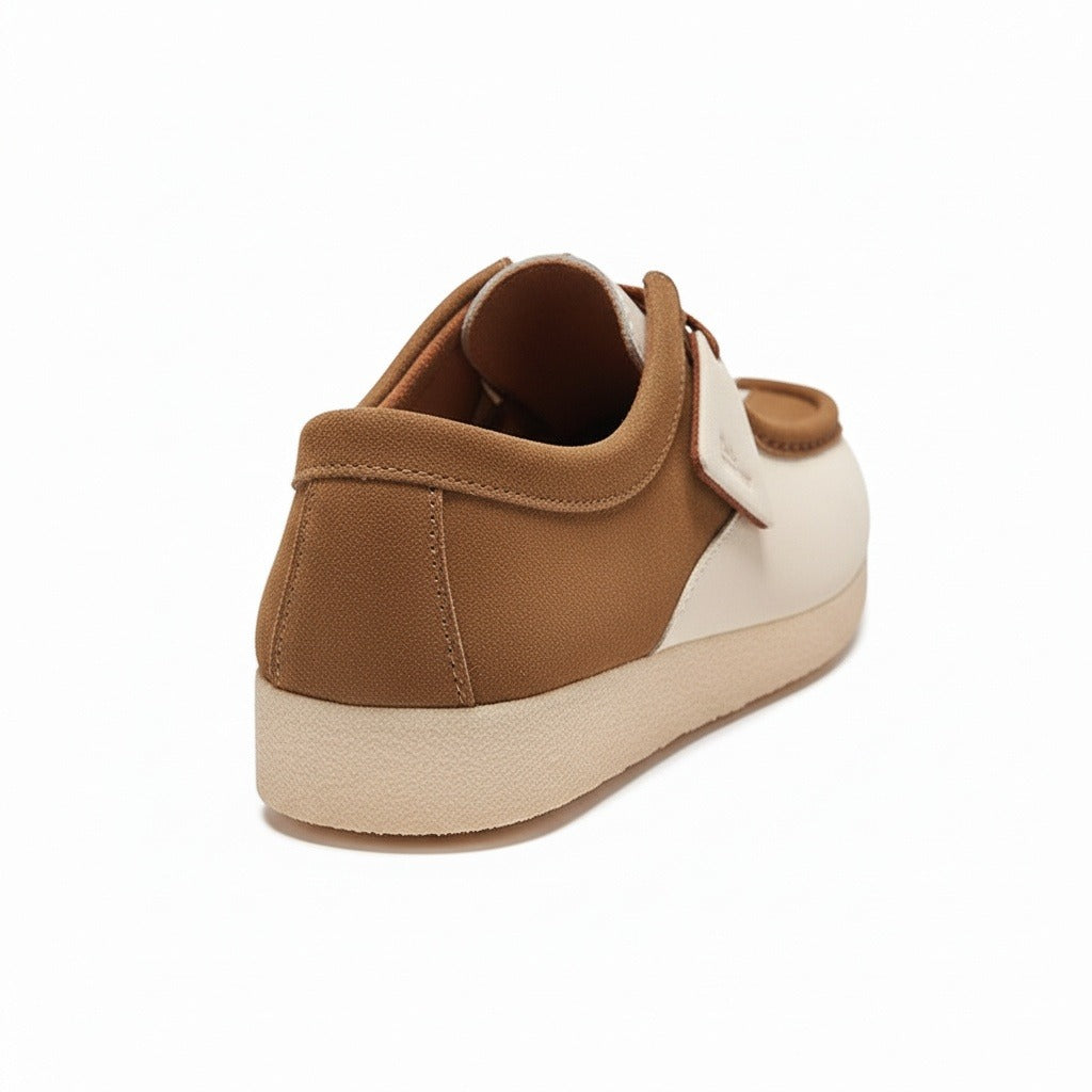 Wallabee Loafers - Desert Sand - Fabric Detail