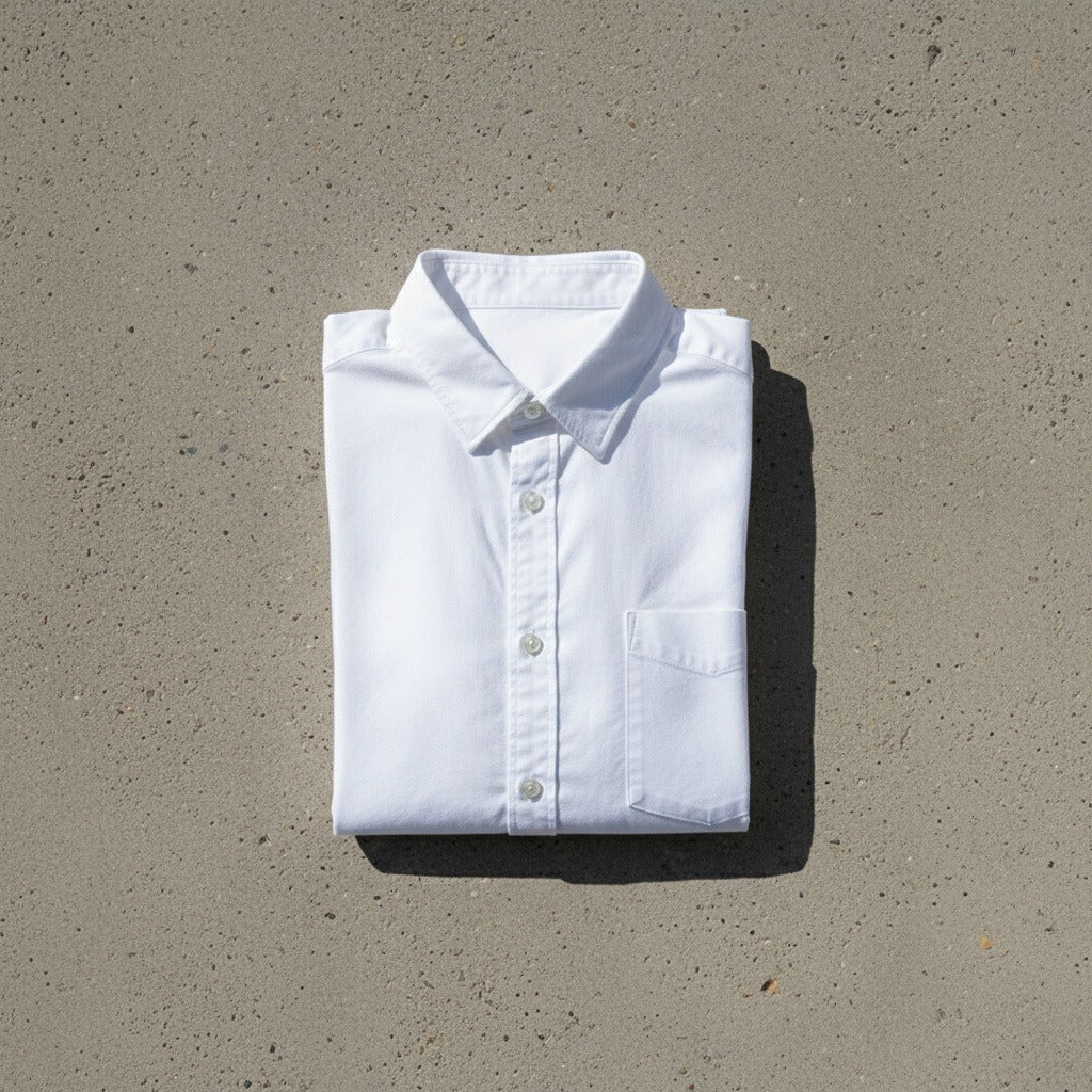 White Cotton Shirt - White - Lifestyle Inspiration