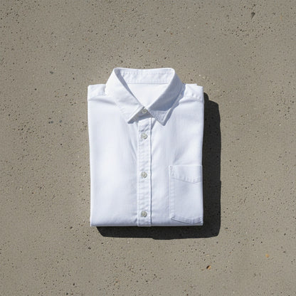 White Cotton Shirt - White - Lifestyle Inspiration