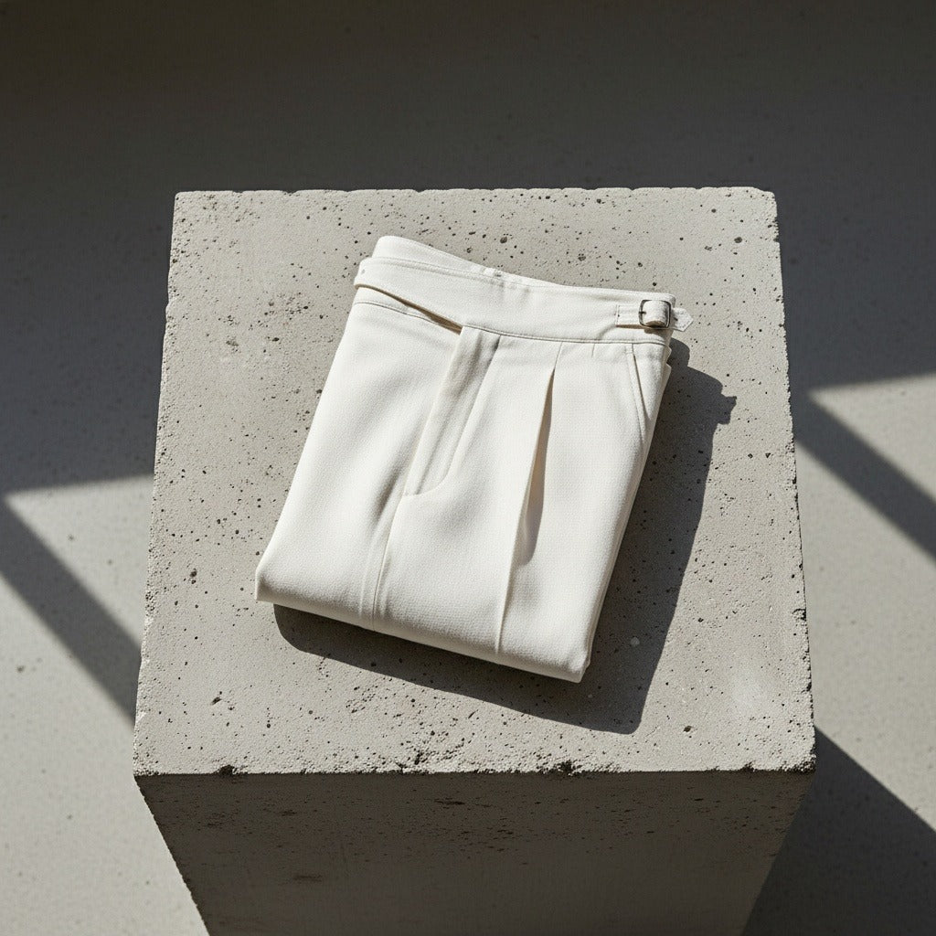 White Gurkha Trousers - White - Lifestyle Inspiration