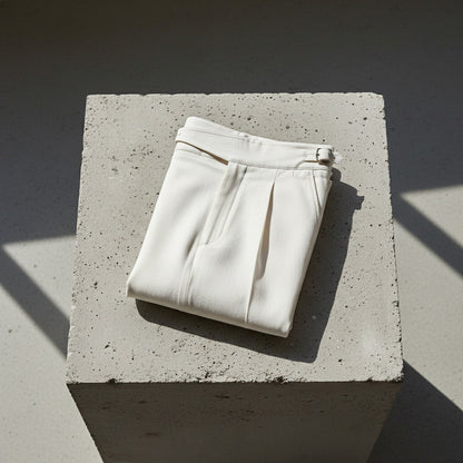 White Gurkha Trousers - White - Lifestyle Inspiration