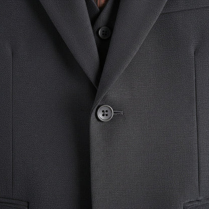 Wrinkle Free Suit - Deep Space Gray - Texture Close Up